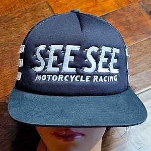 SEE SEE Motorcycle Racing Trucker Hat